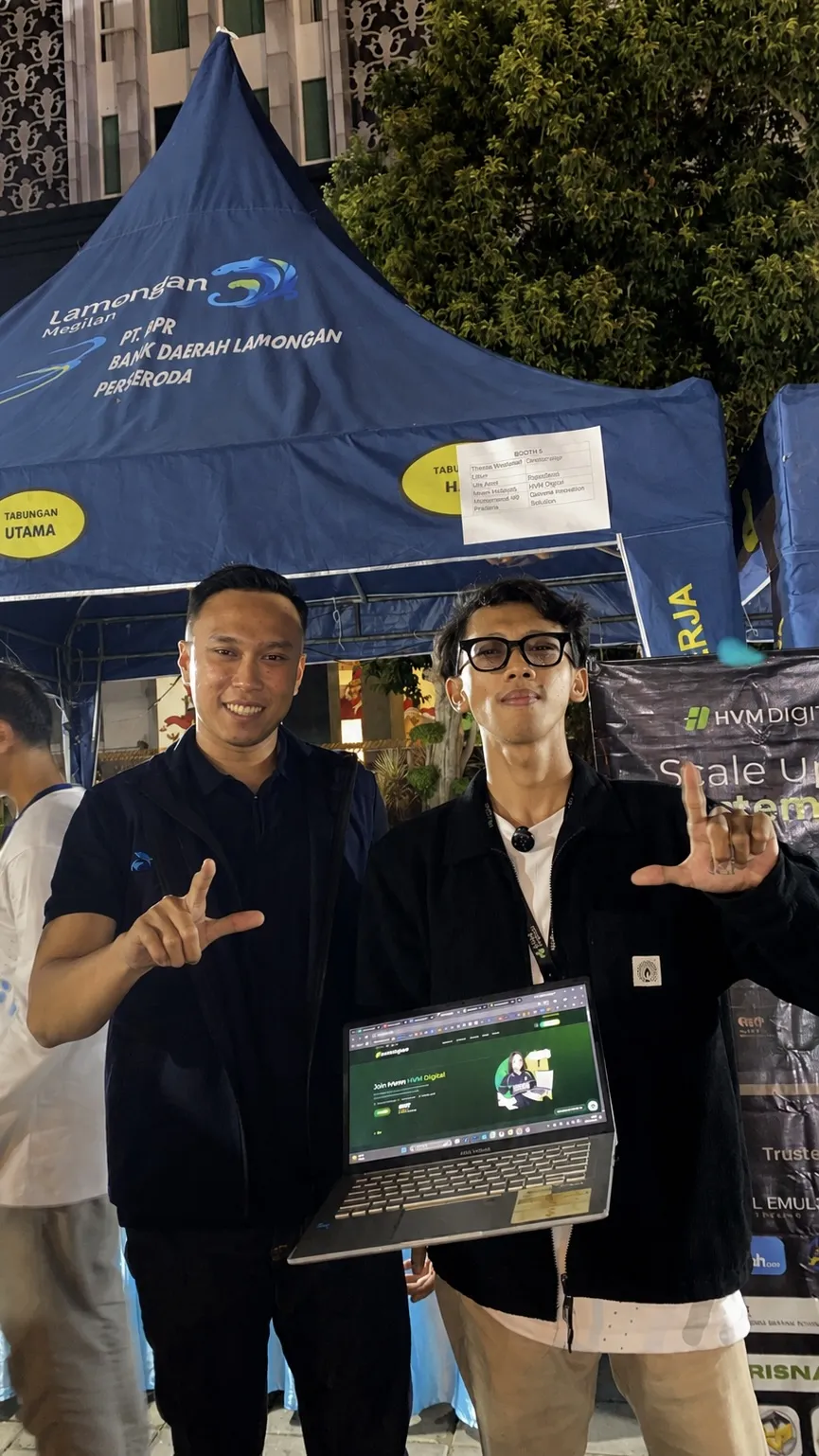 HVM Digital Hadir di Megpreneur 2026: Dorong Transformasi Digital Pengusaha Lamongan