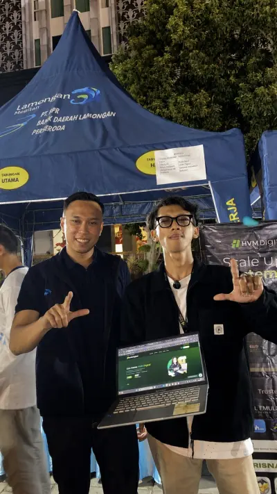 HVM Digital Hadir di Megpreneur 2026: Dorong Transformasi Digital Pengusaha Lamongan